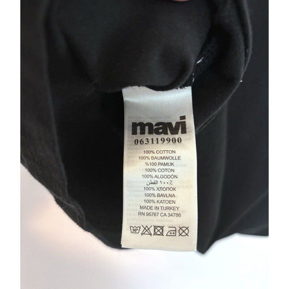 Mavi Istanbul T-Shirt Collection Black T-shirt Size Large - Picture 4 of 4